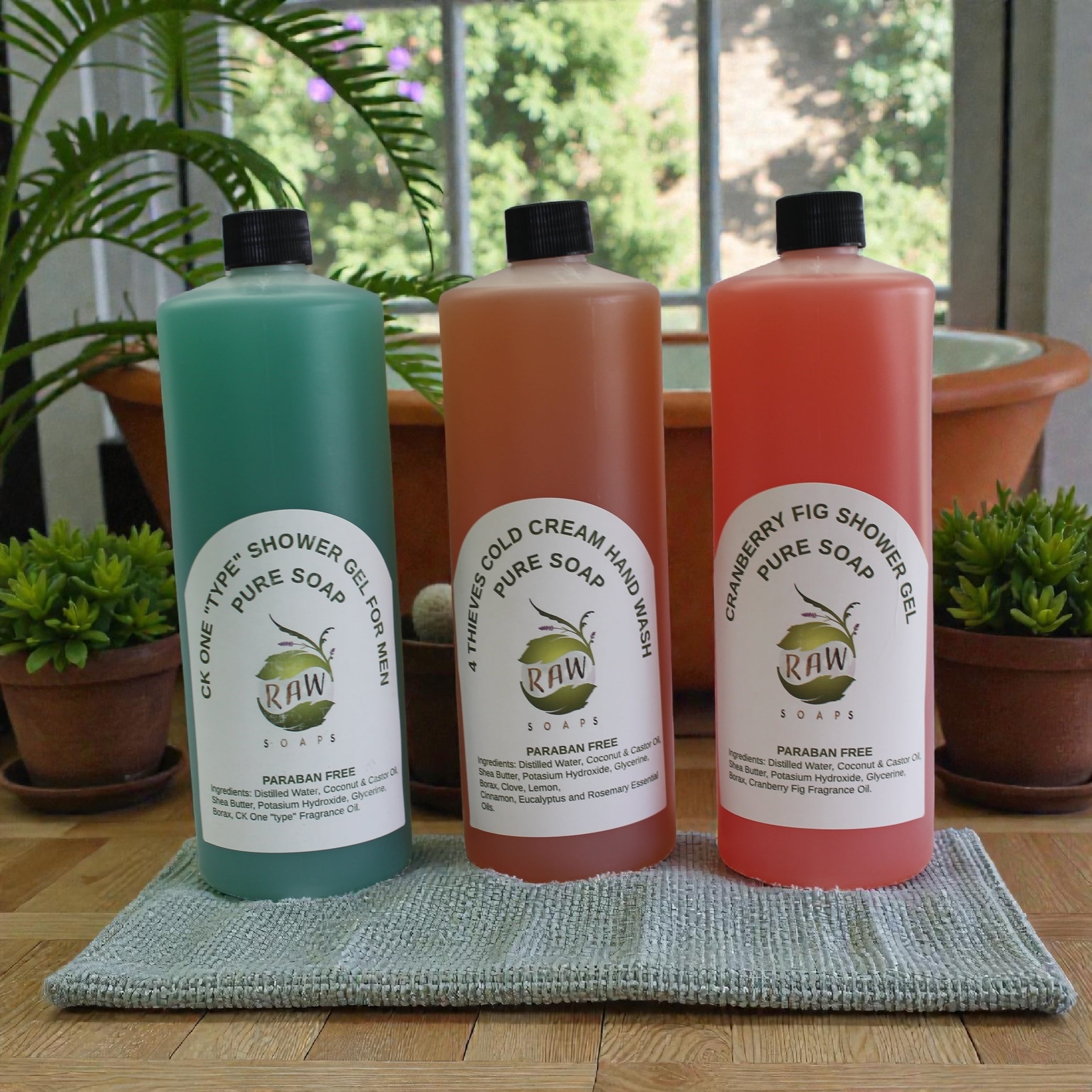 Liquid Hand and Body Soaps