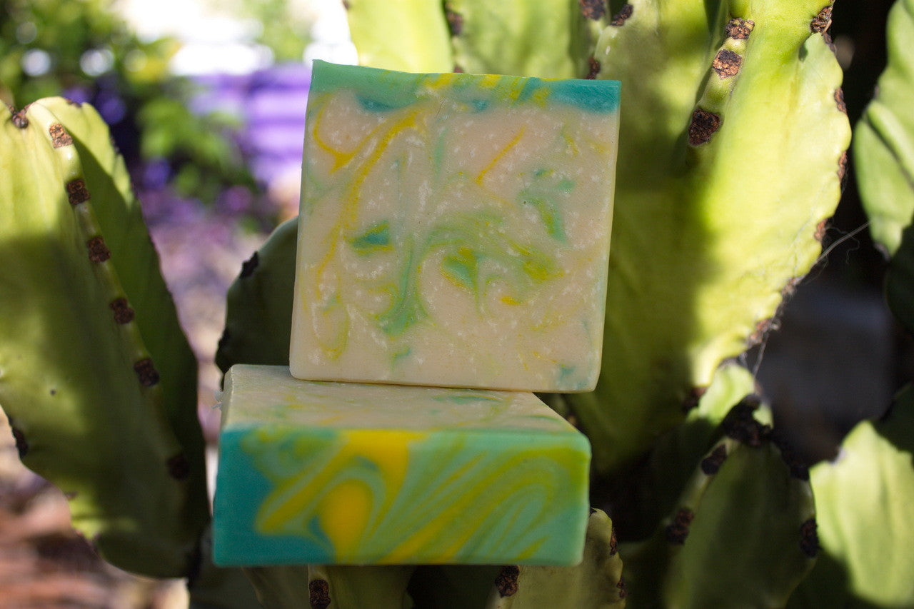 Cucumber and Melon Goats Milk soap 120 gms