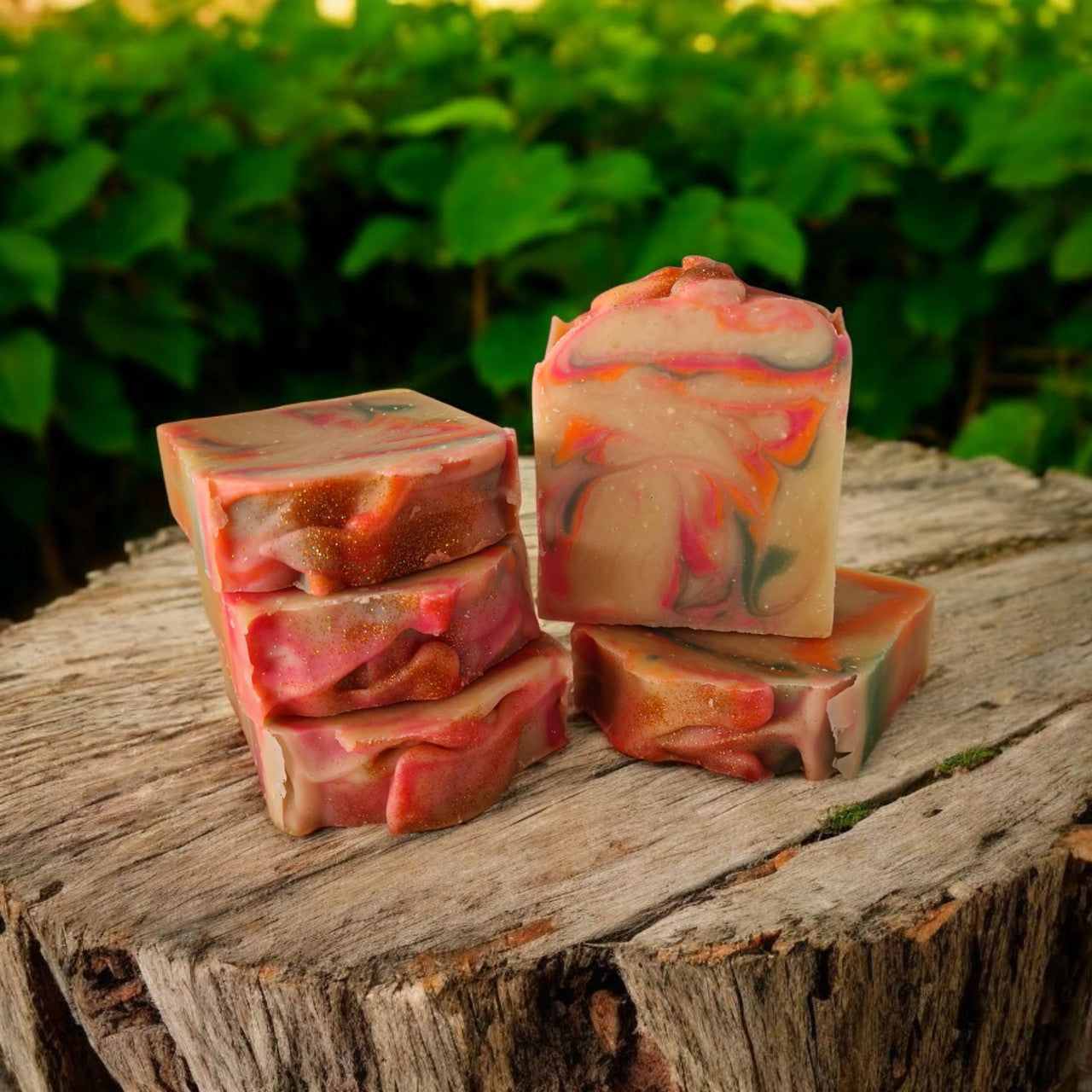 Rose Patchouli goats milk soap 120 gms