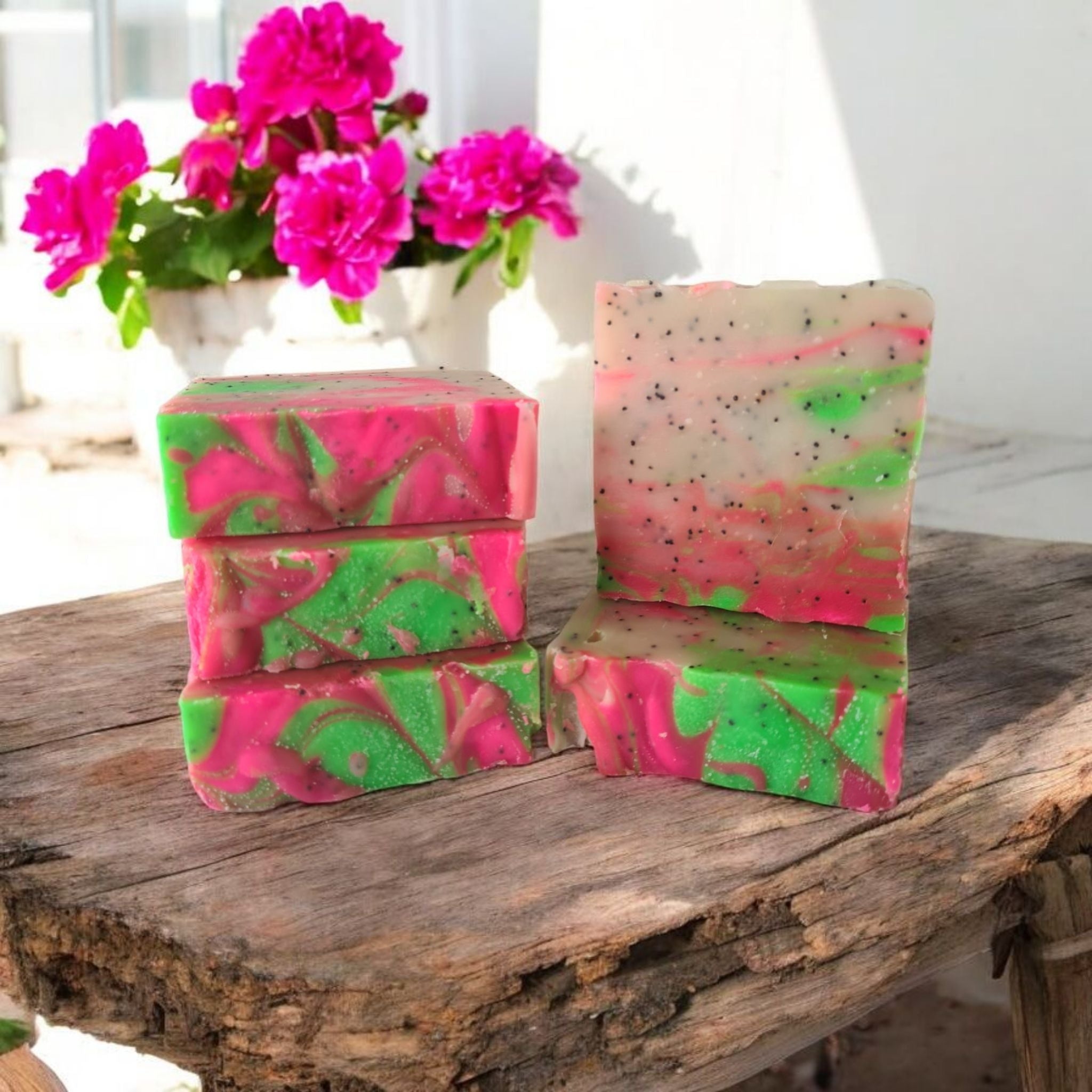 Rose Geranium with Goats milk 120 gms