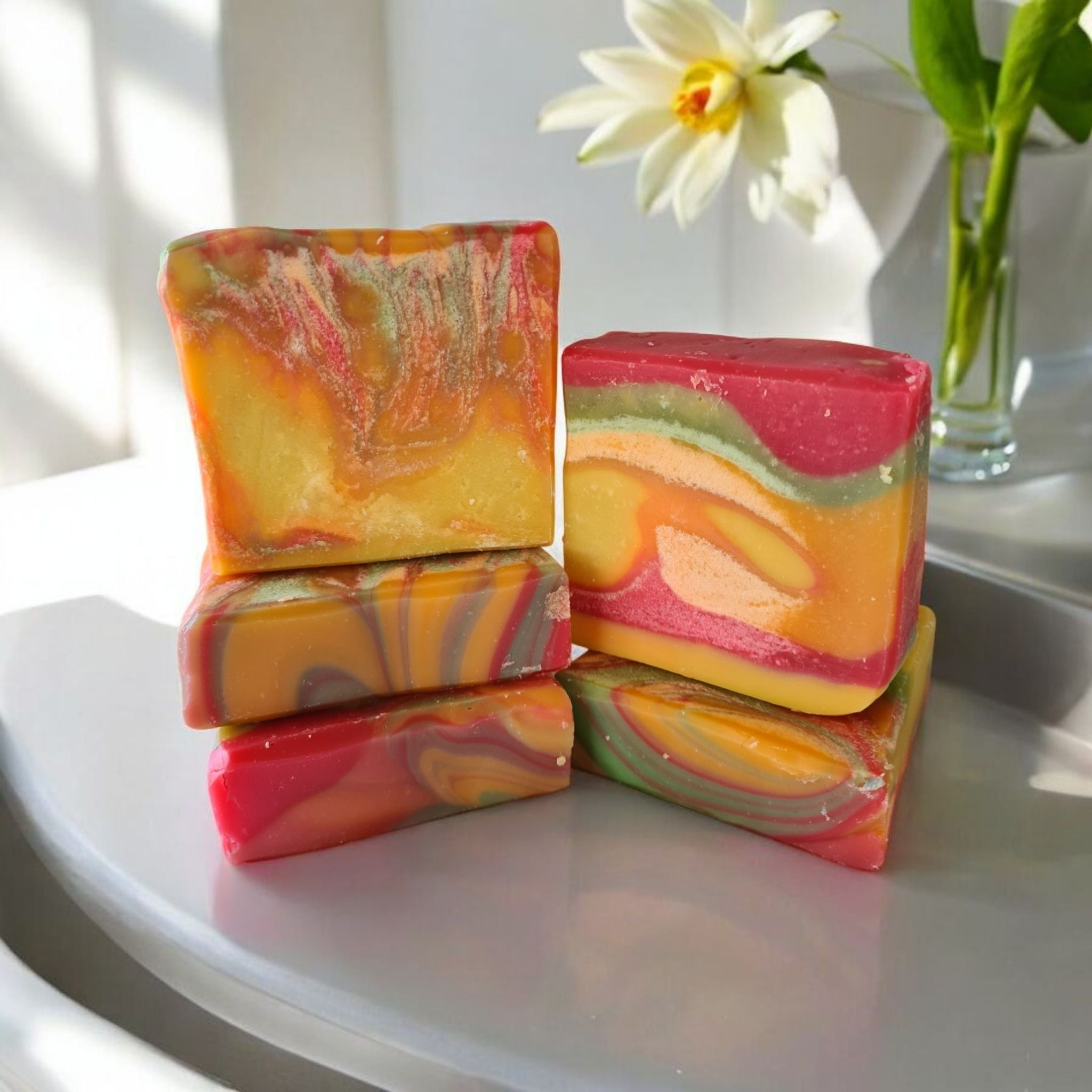 Asian Pear &amp; Lily Artisan Soap 120 gm