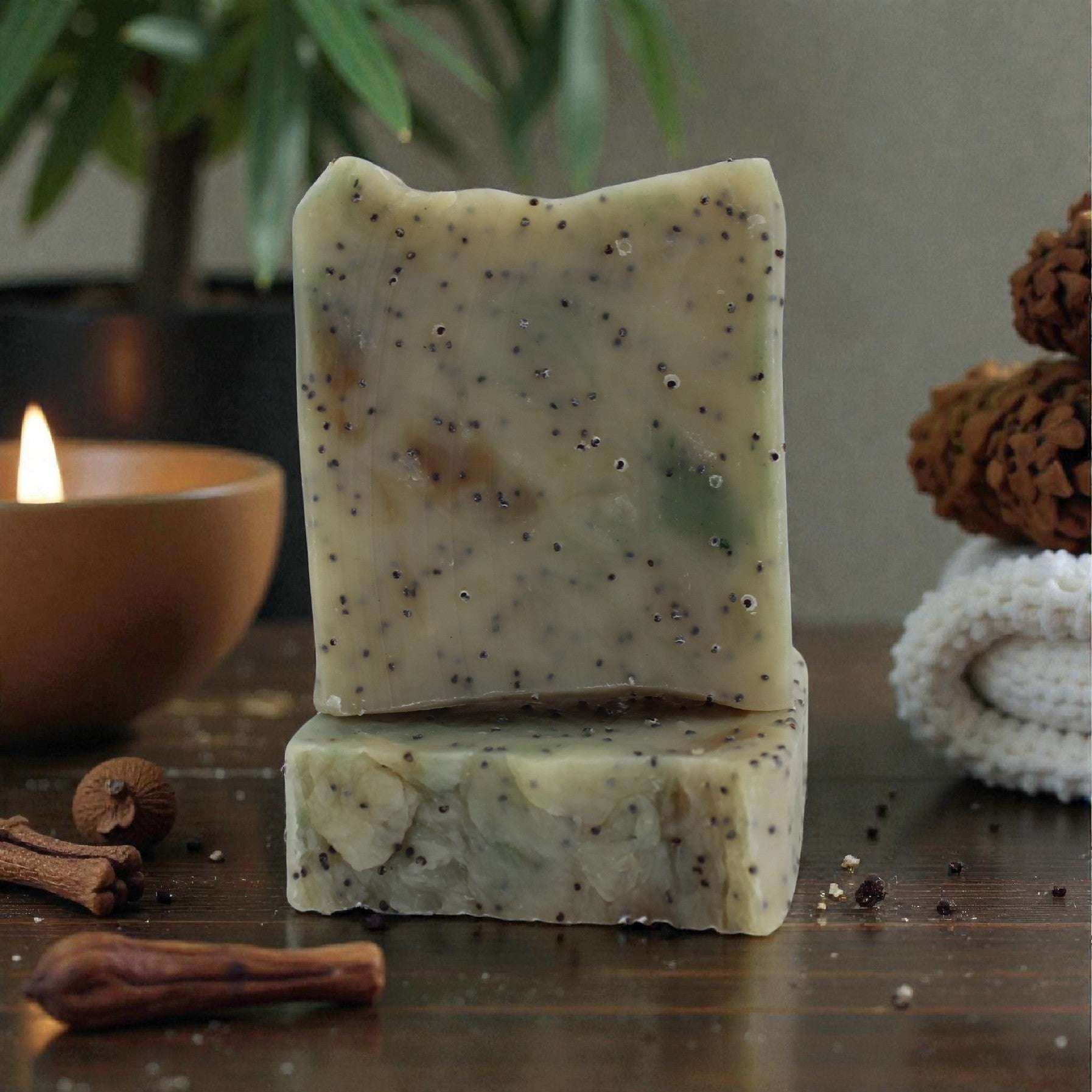 Teak wood and cardamom 120 gms